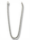 Silver 925 Moissanite Cuban Chain – 8mm