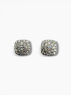 Silver 925 Moissanite VVS Cushion Stud Earrings