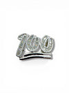Silver 925 Moissanite VVS 100 Ring – Men's