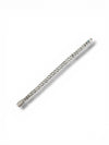 Sterling Silver 10mm VVS Moissanite Cuban Link Bracelet