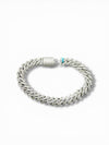 Sterling Silver 10mm VVS Moissanite Cuban Link Bracelet