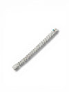 Sterling Silver VVS Moissanite Cuban Link Bracelet – 12mm / 14mm