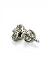 Unisex Silver 925 VVS Moissanite Star Stud Earrings